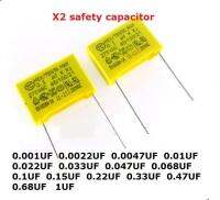 【YF】™❅  10PC Safety Capacitor 275VAC 0.1uf  0.001uf 0.0022uf 0.0047uf 0.01uf 0.033uf 0.022uf 0.047uf 0.068uf 0.15uf 1uf 0.68UF