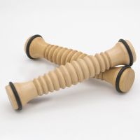 ☫ Wooden Foot Roller Wood Care Massage Reflexology Relax Relief Massager Spa Gift Anti Cellulite Foot Massager Care Tool