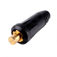 Original European Welding Machine Welding Cable Quick Connect Butt Socket Accessories Pure Copper Welding Handle Wire Connector Coupler Selected Brass