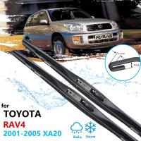 ใบมีดไม้เช็ดรถสำหรับโตโยต้า Rav4 XA20 Rav 4 20 2001 ~ 2005กระจกหน้าที่ปัดน้ำฝนอุปกรณ์เสริมรถยนต์2002 2003 2004