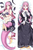 อะนิเมะญี่ปุ่น Monster Musume no Iru Nichijou Mero เซ็กซี่สาวปลอกหมอนกอดร่างกาย Dakimakura หมอนครอบคลุม