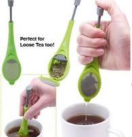 【hot】✤ Infuser Built-in plunger Intense Flavor Reusable bag Plastic Tea amp;Coffee Strainer Measure Swirl Steep Stir amp;Press ！