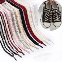 Fashion Wheat Ear Laces Cotton Flat Shoelaces For Sneakers Casual Canvas Shoes Laces Strings Accessories