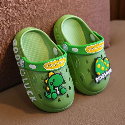 Lovely Cartoon Animal Sandals for Girls Beach Clogs for Children Mule 2022 Hot Style Kids Dinasour Shoes for Boy