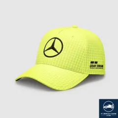 Mercedes-AMG Petronas 2023 Lewis Hamilton Driver Cap - Neon Green