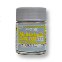 Mr.Hobby Mr.Metallic Color GX208 Rough Silver 4973028033397