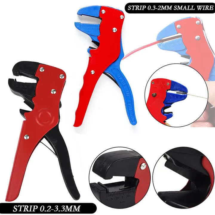 Automatic Self Adjusting Cable Wire Stripper Crimper Lead Stripping