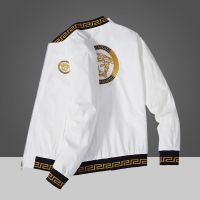 CODLiang Te Versace/Medusa 2020 Mens Baseball Jacket Casual Embroidery New Korean Fashion Edition