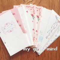 100 Sheet Kawaii Notebook Papers A5 amp;A6 Diary Color Inner Core Planner Filler Paper Girl Series Inside Page gifts Stationery
