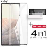 （AA NEW） ForPixel 6Glass 3D Full Cover Curved Screen Protector ฟิล์ม GlassLens For6Tempered For6 Pro