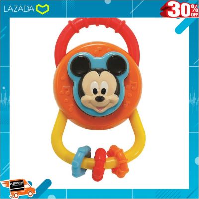 [ ของเล่นเสริมทักษะ Kids Toy ] Baby Mickey Squeezer Rattle ของเล่นลายมิกกี้เมาส์ [ เหมาะเป็นของฝากของขวัญได้ ].