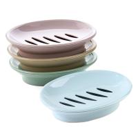 New Soap Box Drain Soap Holder Bathroom Accessories Suction Cup Soap Dish Tray Soap Dish for Bathroom Soap Container Soap Dishes