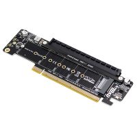 PCIE4.0 Split Expansion Riser Card PCIE X16 TO M.2 NVME SSD Adapter Card PCIE X16 to X8+X4+X4 VROC .2 NVMe Port