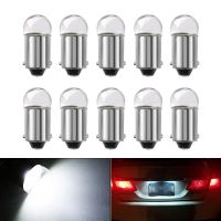 【CW】2/4/10Pcs BA9S T4W Car Bulbs T2W T3W H5W Car Interior Lamp Reading License Plate Turn Light 3030 SMD DC 12V 12913 12910 12929