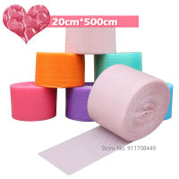 【cw】5mx20cm Pink Heart-Shape Shockproof Air Bubble Roll Wrap Party Favors Gifts Film Packing Wedding Decoration Memne