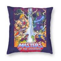 Universe Master Pillow Case 45x4 5cm Home Decoration Print Mens Skull Heman 80S Cartoon Car Pillow Case  (Double sided printing design for pillow)