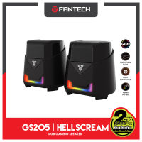 FANTECH HELLSCREAM GS205 RGB ลำโพงเกมมิ่ง Gaming speaker ลำโพง เกมส์ พร้อมคอนโทรลเลอร์ ปรับระดับเสียงได้ ใช้เป็น ลำโพง คอมพิวเตอร์