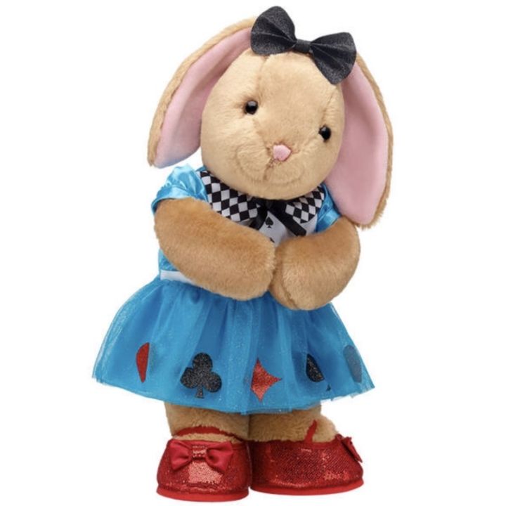 ชุดตุ๊กตา-บิ้วอะแบร์-alice-in-wonderland-พร้อมส่ง-build-a-bear-workshop-สินค้านำเข้าจากอเมริกา