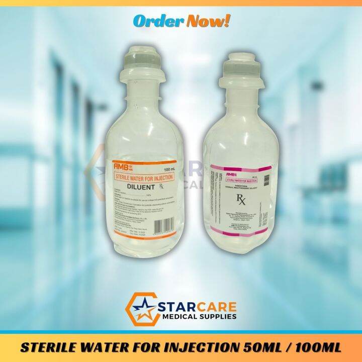 Sterile Water For Injection 100mL DILUENT / NONPYROGENIC DILUENT