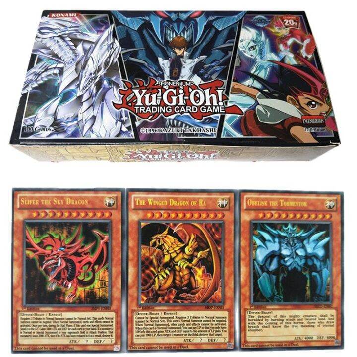 yu-gi-oh-all-แฟลชการ์ด100บัตรคำภาษาอังกฤษอัลบั้มการ์ดของเล่นลึกลับกล่องที่ไม่เหมือนใคร