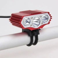 Pihu-1T6 LED แสงจักรยาน12000 Lm 3 X XML 3โหมดจักรยานโคมไฟไฟหน้าขี่จักรยานไฟฉายจักรยานแสง Led ไฟฉาย2.0d48-58