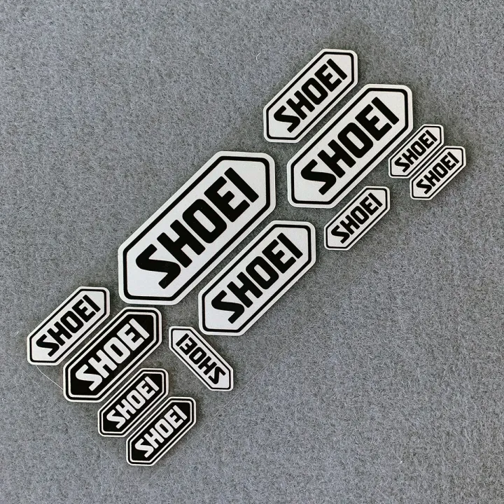 SHOEI Reflective EVO Helmet Visor Sticker Reflectorized AGV Decals