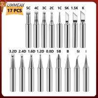 UMMEAX หัวเชื่อม Las Listrik 17ชิ้น/ชุดหัวเชื่อมเครื่องมือทหารหัวแร้งปราศจากลีดทองเหลืองบริสุทธิ์เครื่องเชื่อมเหล็กปลาย