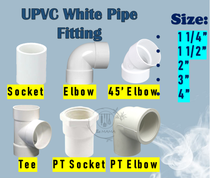 UPVC Pipe Fitting UPVC Socket UPVC Elbow UPVC Tee UPVC PT Elbow UPVC PT ...