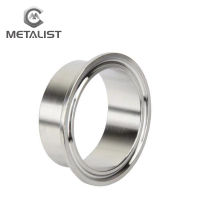 METALIST คุณภาพสูง3 "76มม. OD SS304สแตนเลสท่อสุขาภิบาล Weld Ferrule Tri Clamp Type