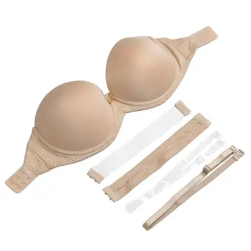 Sexy Wedding Multiway Underwear Add 2 Cup Supper Padded Push Up Bra  Strapless Bras Underwear Size
