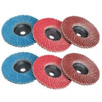 Hiqalty 3Inch 6/10PCS Flap Discs 75x10mm Grinding Wheels Sanding Discs 80 Grit For Angle Grinder polishing of Metal Wood Plastic