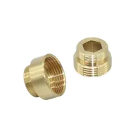 Brass Water Faucet Coupler 3/4 To M22 Thread Connector Copper Fittings For Kitchen Bathroom