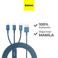 Baseus 【Taotao Electronics】 USB สายเคเบิลข้อมูลสายชาร์จเร็วแบบ Micro Lightning Type-C 3.5A Superior Series สำหรับแอนดรอยด์