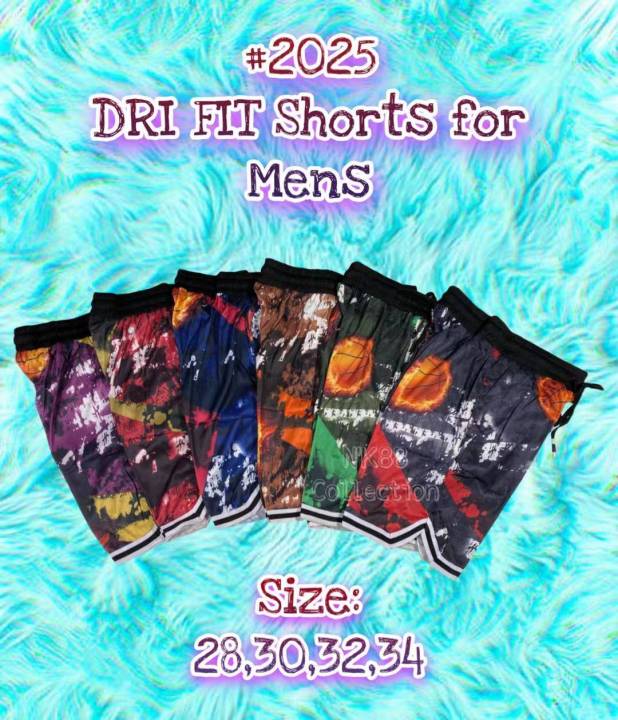 2025 DRI FIT Shorts For Mens (Fire Ball) Lazada PH