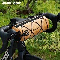 2023☎✔ ESLNF Bike Front Tube Bag Waterproof Storage Roll Bag Bicycle Handlebar Basket Pack Portable Large Capacity Cycling Accessory