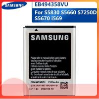 แบตเตอรี่?EB494358VUสำหรับ Samsung Galaxy Ace S5830 S5660 S7250D S5670 I569 1350MAh