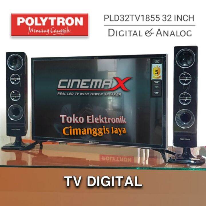 Tv Led Polytron Inch Cinemax Lazada Indonesia