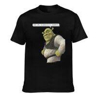 เสื้อยืดคอกลมดีไซน์ใหม่2023เสื้อยืดแฟชั่นสำหรับบุรุษแบรนด์ Shrek Comedy Comics