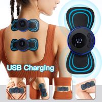 ZZOOI Neck Rechargeable Massager Electric Neck Massage EMS Cervical Vertebra Massage Patch for Muscle Pain Relief Support Dropshipping