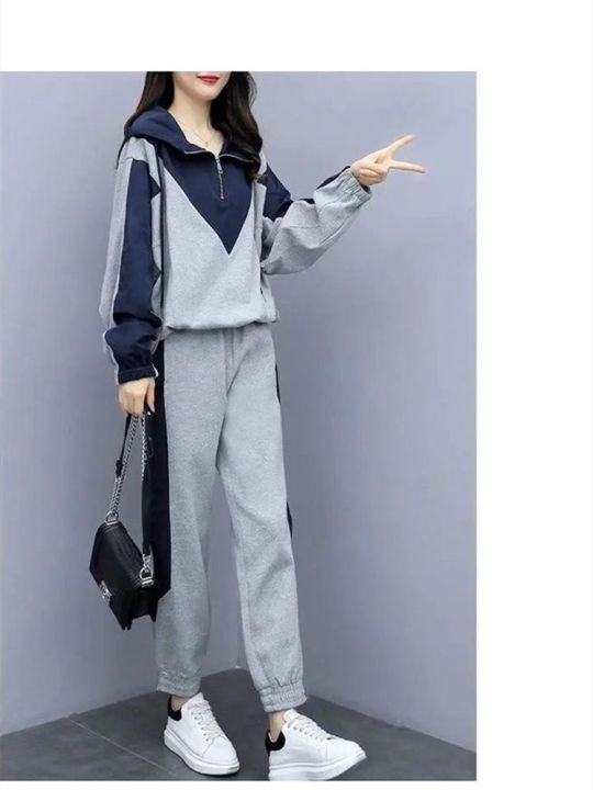 spring-stitching-color-tracksuit-womens-casual-sports-suit-sweatshirt-and-sweatpants-jogging-femme-2-pieces-set-sweatsuit