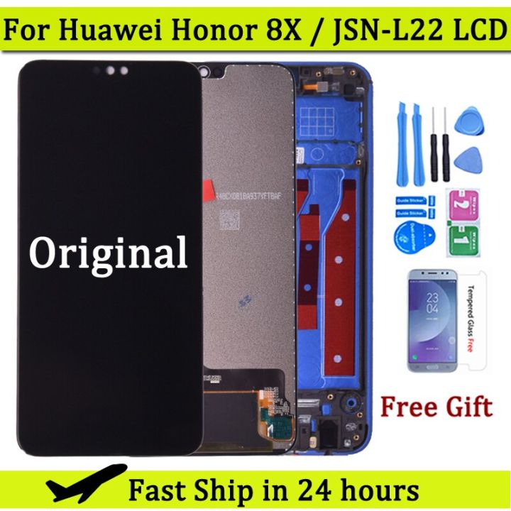 Màn Hình  Inch Chính Hãng Cho Honor 8X LCD JSN-AL00 -L22 Khung Lắp Ráp  Bộ Số Hóa Màn Hình Cảm Ứng 10 Cảm Ứng 