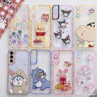 Kuromi Sanrio Samsung S22,S21เคสโทรศัพท์มือถือ/S20ใสลายการ์ตูน A52S อนิเมะโดราเอมอนของขวัญคู่แฟนสาว