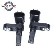 WOLFIGO 2Pcs เซ็นเซอร์ความเร็วล้อ ABS ด้านหน้าด้านหลังขวาซ้ายชุด8954260050สำหรับ Toyota Tacoma Land Cruiser 4Runner Lexus GX470