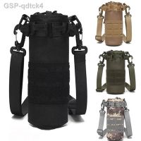 กระเป๋าขวดน้ำ Molle แนวยุทธวิธี Crossbody สะดวกสนามล่าสัตว์ฝาครอบถ้วย