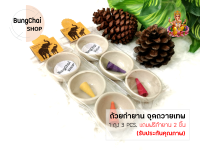 BungChai SHOP ถ้วยกำยานแถมธูป (จุดถวายเทพ บูชา ขอพรต่างๆ)  1 ถุง มี 3 pcs