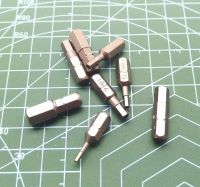 【cw】 1/4 quot; Bit for Screwdriver 6.3MM Screw With hole S2 L25mm H2 H2.5 H4 H5 H6 H7 Magnetic !