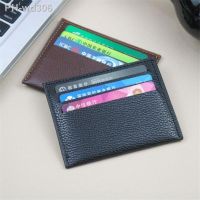 Fashion Double Sided Ultra-thin Card Holder Bank Credit ID Cards Pouch Case Wallet Organizer Thin Business Bank Card Package