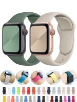 Silicone Straps For Apple Watch Strap 44mm 40mm 45mm 41mm 49mm 42mm 38mm 44 45 mm bracelet iwatch Ultra series 7 se 3 5 6 8 band