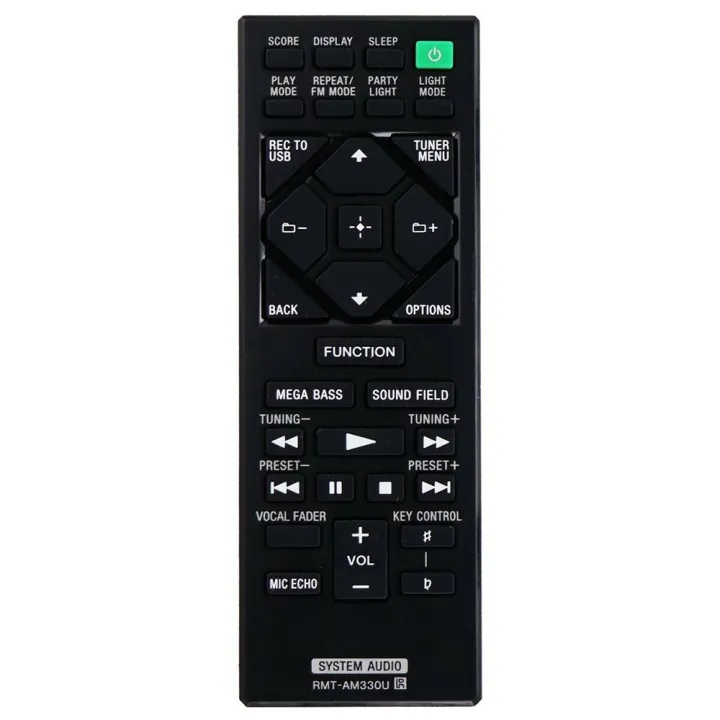 ใหม่ RMTAM330U REMOTE Fit สำหรับ HIFI Home Audio ระบบ MHCM20 MHCV21