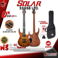 ทักแชทรับส่วนลด 500.-MAX กีต้าร์ไฟฟ้า Solar S1.6SBLTD Limited Edition สี Burst Matte - Electric Guitar Solar S1.6SB LTD Limited Edition Burst Matte ,ฟรีของแถมครบชุด ,พร้อมSet Up&amp;QCเล่นง่าย เต่าเเดง